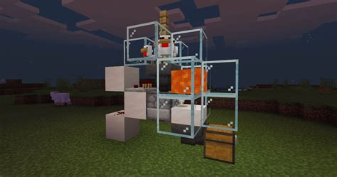 Minecraft: How To Build A Fully Automated Cooked Chicken Farm