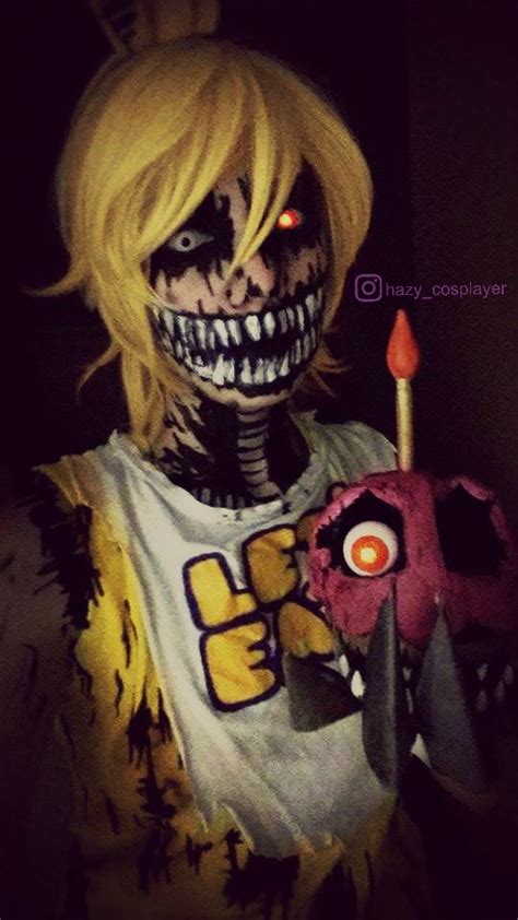 FNAF 4 Cosplay - Nightmare Chica by HazyCosplayer on DeviantArt