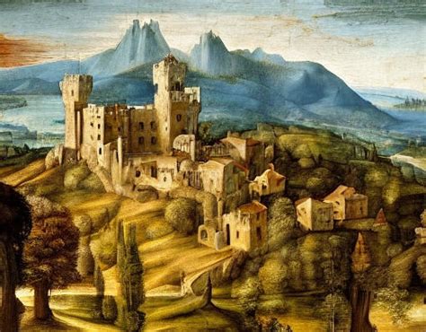 Renaissance Landscape AI by Roseallie on DeviantArt