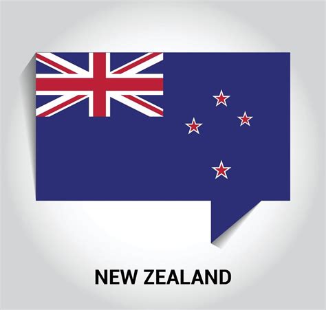 New Zealand flag design vector 13341536 Vector Art at Vecteezy