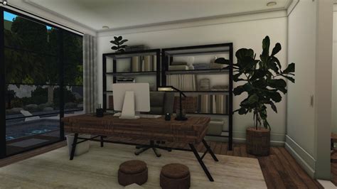 Bloxburg office idea | House floor design, House decorating ideas ...