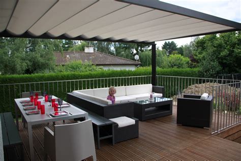 Sun shade for the large deck | Living in Switzerland