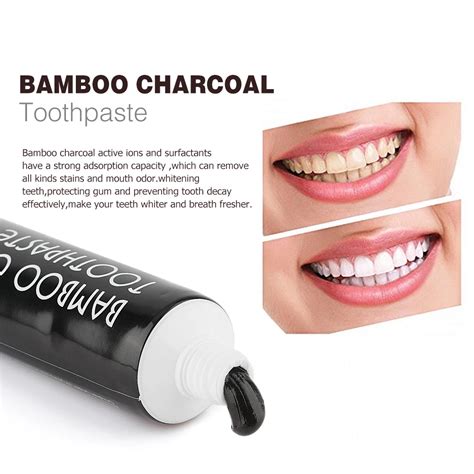 Natural Activated Charcoal Teeth Whitening Toothpaste FDA CE ...