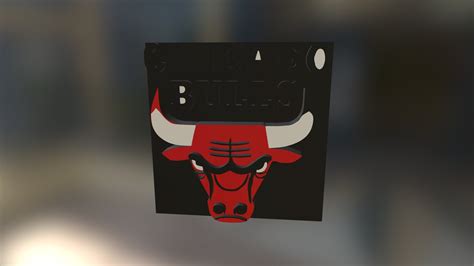 Bulls Logo - 3D model by nstern9 [ce4ad16] - Sketchfab