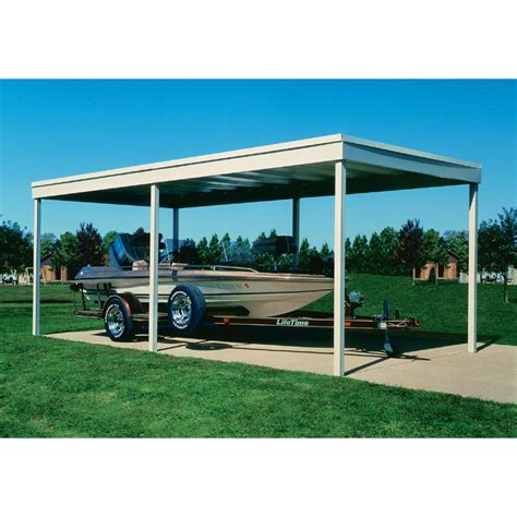 Flat Roof Carport Kits