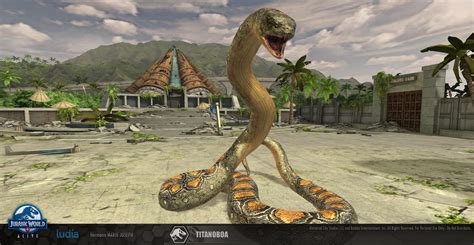 Hermann MARIE-JOSEPH - Titanoboa - Jurassic World Alive