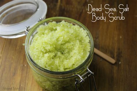 Dead Sea Salt Scrub Recipe