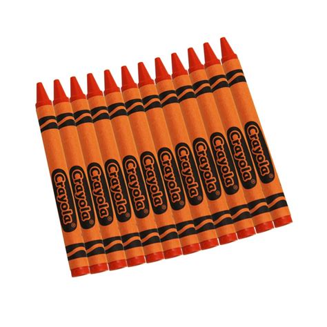 Bulk Crayons, Orange, Regular Size, 12 Count - BIN520836036 | Crayola ...