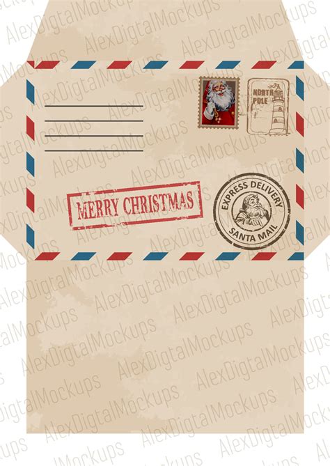 Envelope for Letter Santa Claus - Etsy