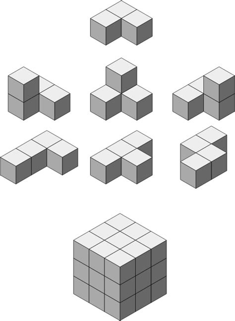 Soma Cube - Openclipart