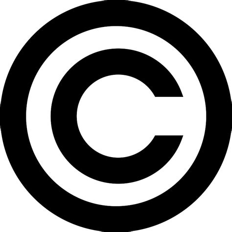 Copyright Symbol Vector SVG Icon - SVG Repo