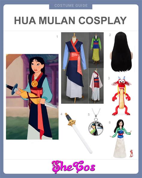 The Complete Guide to Dress Up in Mulan Costumes | SheCos Blog