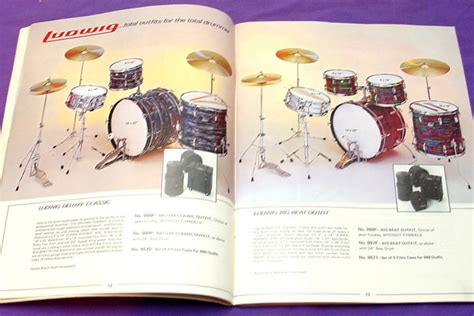 LUDWIG 1975 catalog- -- Ludwig Drummer Spring 1965 & 1967 - DrumSellers.com