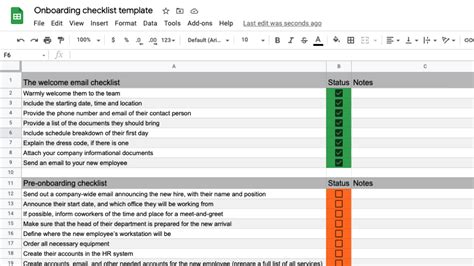 New Hire Onboarding Checklist | PDF and Excel Templates [2024]