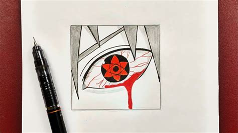 How To Draw Sasuke Sharingan