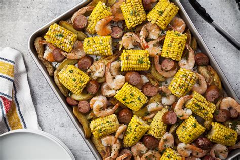 Cajun Sausage and Shrimp Sheet Pan Dinner | Butterball®