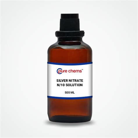 Buy Silver Nitrate N/10 Solution Chemical Shop - CAS No.: 7761-88-8