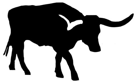 The best free Longhorn silhouette images. Download from 184 free ...