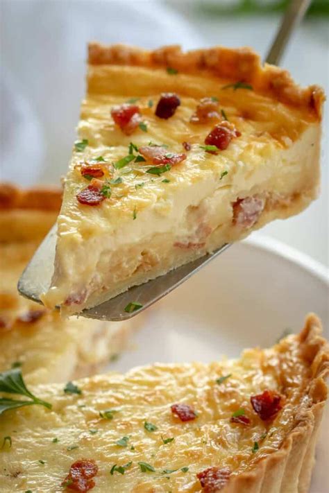 Classic Quiche Lorraine Recipe - NatashasKitchen.com