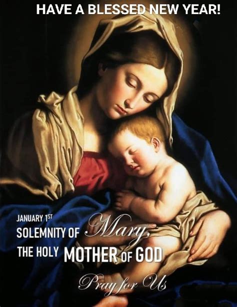 SOLEMNITY OF MARY, MOTHER OF GOD – 1st JANUARY - Prayers and Petitions