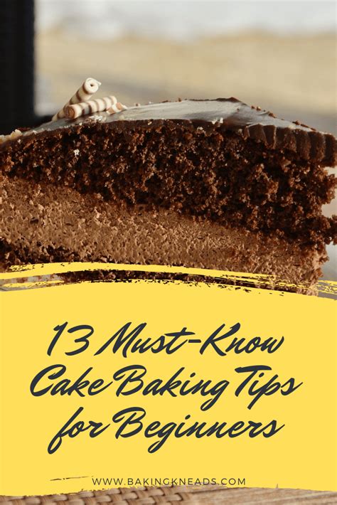 13 Must-Know Cake Baking Tips for Beginners - Baking Kneads, LLC