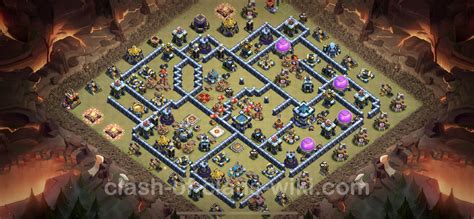 Best War Base TH13 with Link - Town Hall Level 13 CWL Base Copy, #178