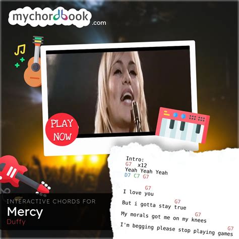 Duffy - Mercy Chords