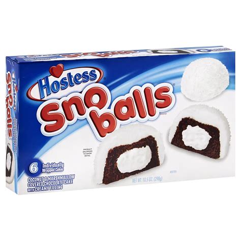 Hostess Sno Balls Snack Cakes - Shop Snacks & Candy at H-E-B