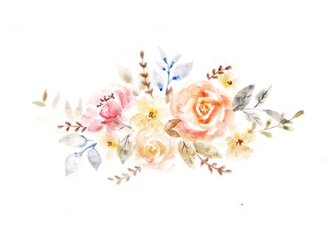 drawings • watercolor flowers on Behance