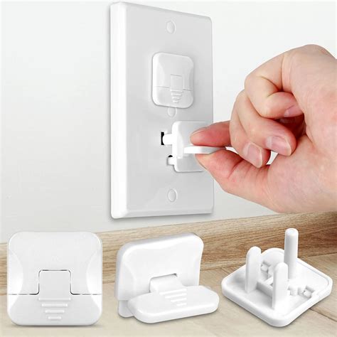 ELECTRICAL PLUG PROTECTOR SOCKET SAFETY COVERS CHILD BABY MAINS SOCKET ...