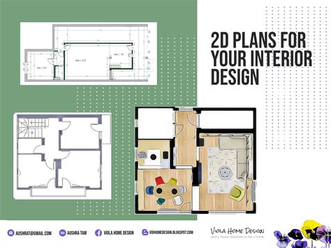 2D Interior Design Plans / 2D Floor Plan for Interior Design / Custom ...