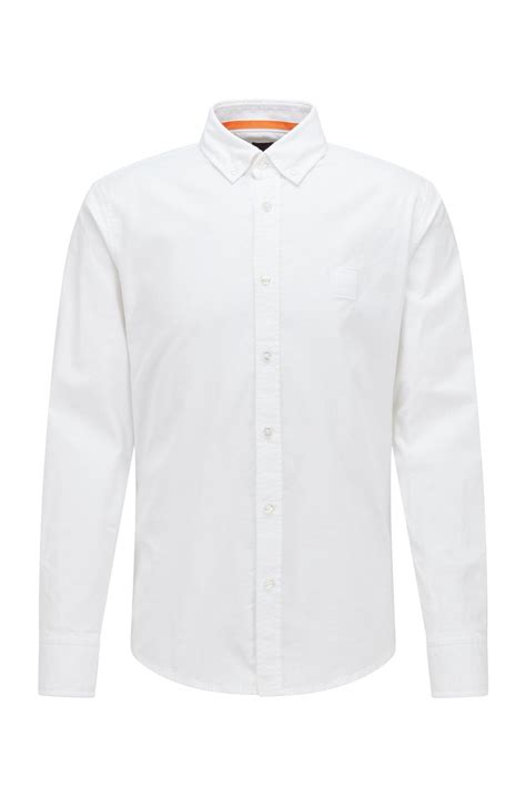 Buy Boss Mabshoot Shirt White - Scandinavian Fashion Store