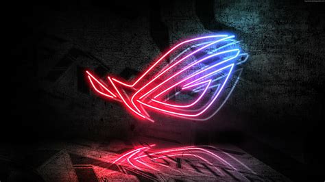 HD wallpaper: neon, ASUS, 4K, RoG | Wallpaper Flare