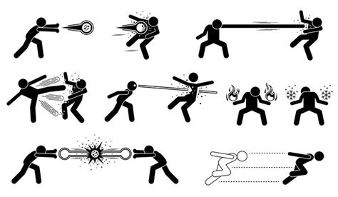 Street Fighter Stick Figures Stickman Fighting Fighter Power - Etsy ...