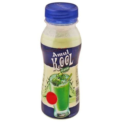 Amul Kool Elaichi Flavoured Milk 180 ml (Bottle) - JioMart