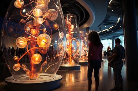 Premium Photo | Boston Science Museum Interactive Exhibitions generative IA