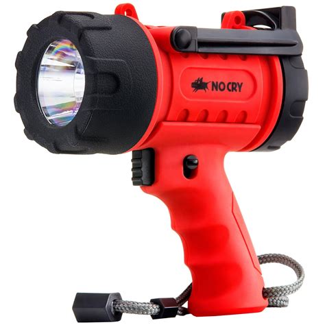 NoCry 18W Waterproof Rechargeable Torch Light (Flashlight) with 1000 ...