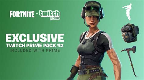 Fortnite New Twitch Prime Skins Available for Amazon Prime Members - MP1st