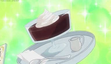 Anime Coffee Jelly GIF – Anime Coffee Jelly Dessert – discover and ...