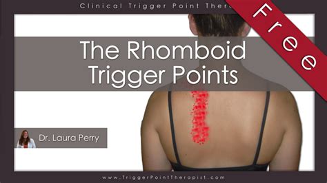 Rhomboid Trigger Points: A Pain Between the Shoulder Blades ...