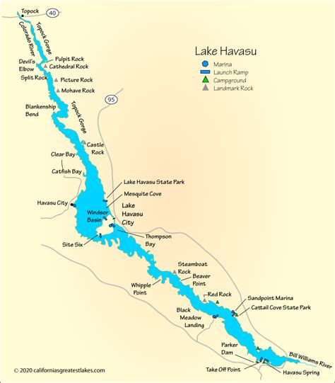 Lake Havasu Map