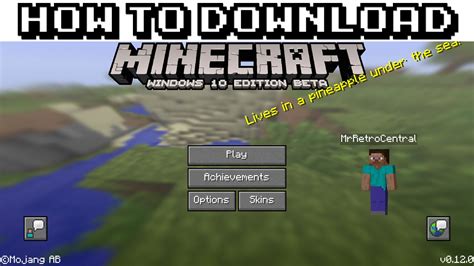 Files & Music: Download minecraft windows 10 edition