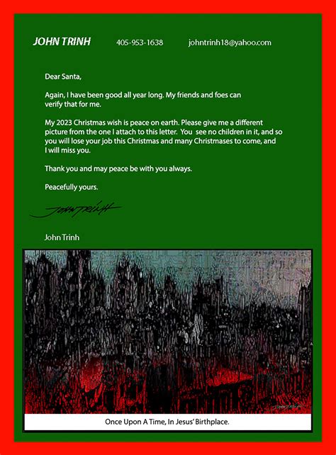 2023 Christmas Gift - Letter To Santa. :: Behance