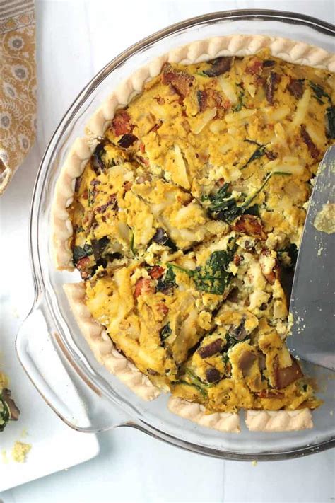 Vegan Quiche Lorraine - My Darling Vegan