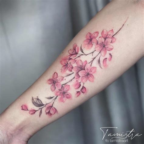 35 Beautiful Cherry Blossom Tattoo Ideas for Men & Women in 2023