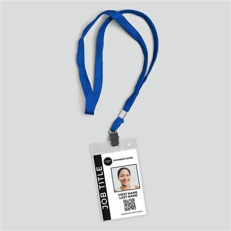 ID Badge, Custom ID Badge, Custom ID Card, Id Card Template, Employee ...