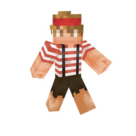 Stranded Pirate - Skin Contest Minecraft Skin