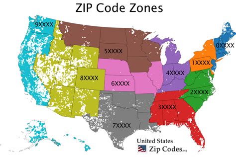 Printable United States Zip Code Map - Printable US Maps