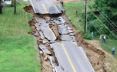 Sinkholes, flooded basements, road closures: More rain brings more ...