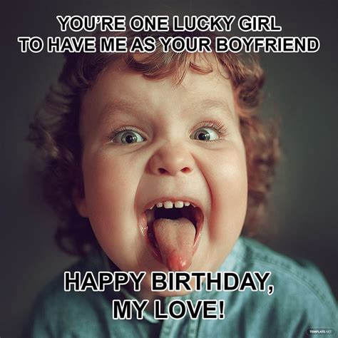 Happy Birthday Love Meme in GIF, JPG, PNG, Illustrator, PSD - Download ...